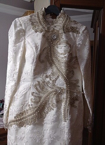 Tesettür balık gelinlik  - Görsel 10