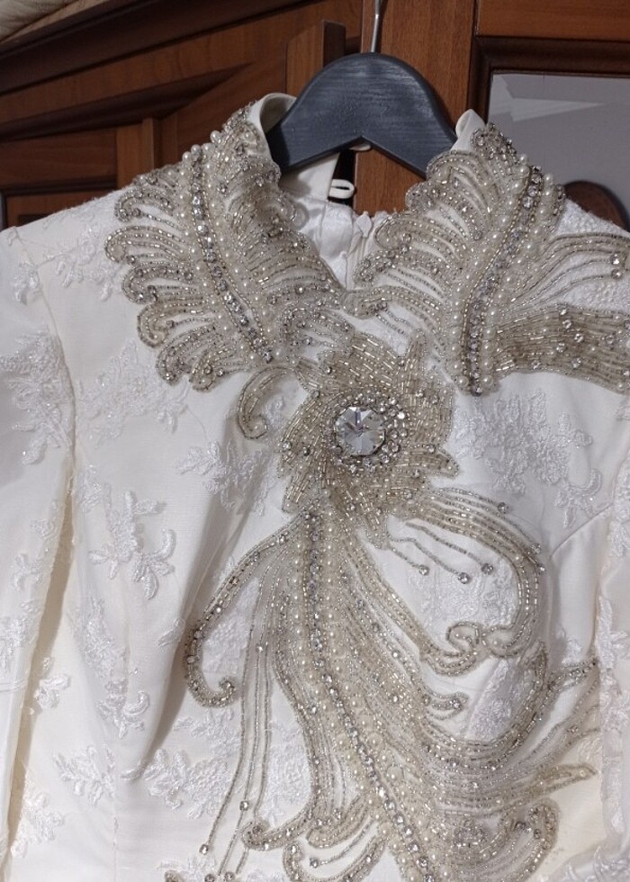 Tesettür balık gelinlik  - Görsel 3