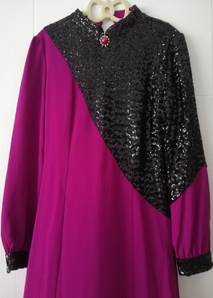 Puane abiye elbise - Görsel 2