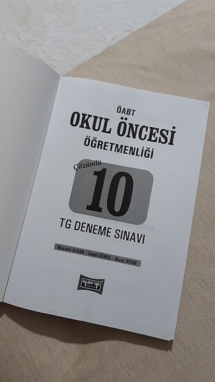  Beden 2019 Okul Öncesi Öabt deneme sınavı