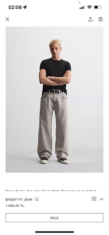 Erkek jean