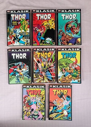 Marvel Thor Klasik Çizgi Roman Seti