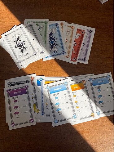  Beden Monopoly kart oyunu