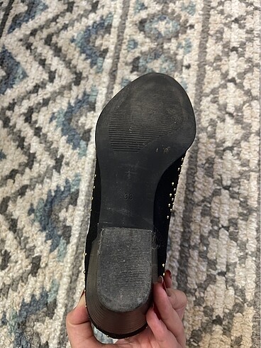 38 Beden lacivert Renk H&m Topuklu Bot