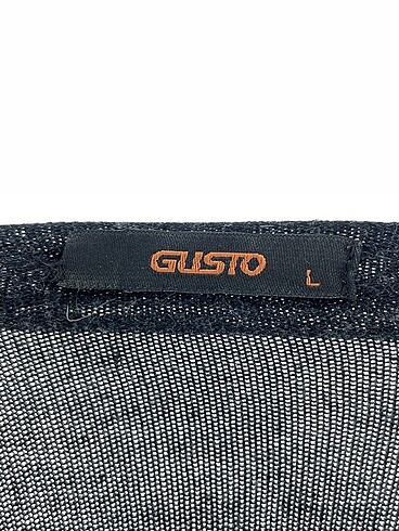 l Beden siyah Renk Gusto Bluz %70 İndirimli.