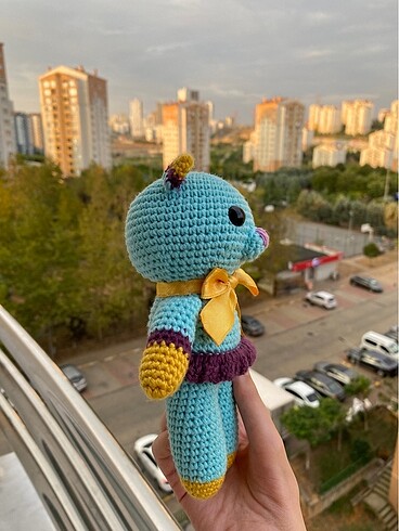 Diğer Amigurumi küçük oyuncak ayı