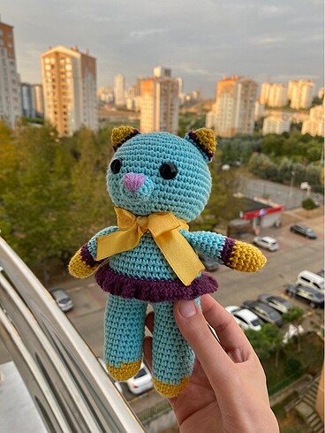 Beden Amigurumi küçük oyuncak ayı