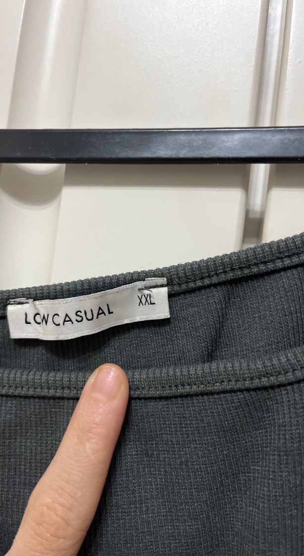 Gri Kadın Atlet, Kolsuz, Normal Boy - Görsel 3