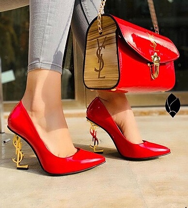 36 Beden siyah Renk Ysl topuklu ayakkabı