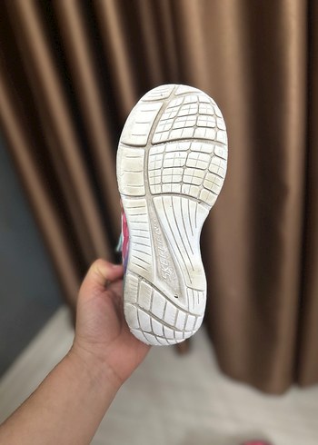 34 Beden çeşitli Renk Kız Çocuk Renkli Bağcıklı Spor Ayakkabı