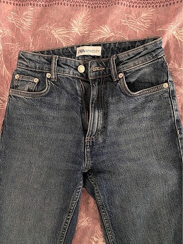 34 Beden lacivert Renk Zara pantolon