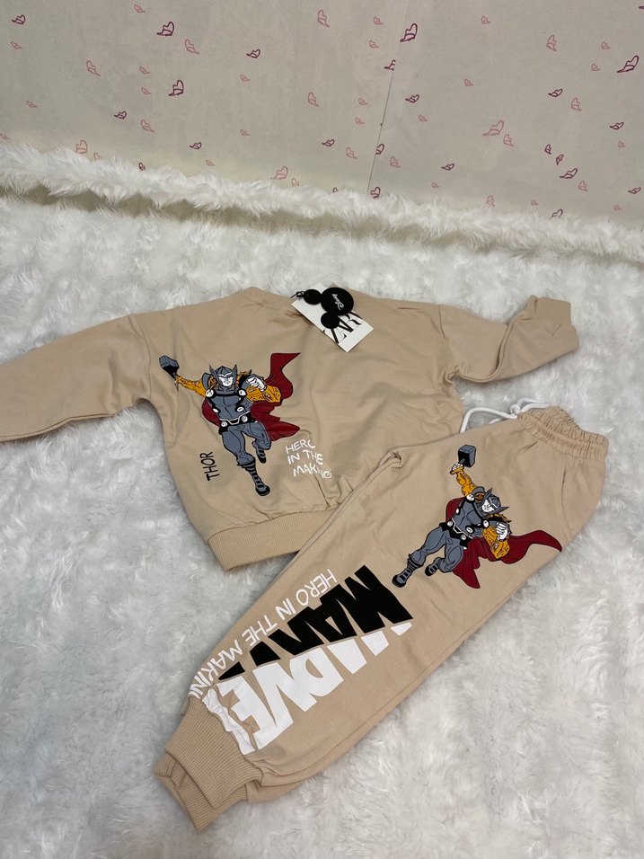 Marvel Baskılı Erkek Çocuk Eşofman Takımı - Görsel 2