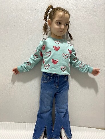 7 Yaş Beden Kız Çocuk Jean