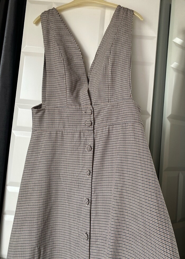 Vintage kareli jile - Görsel 3