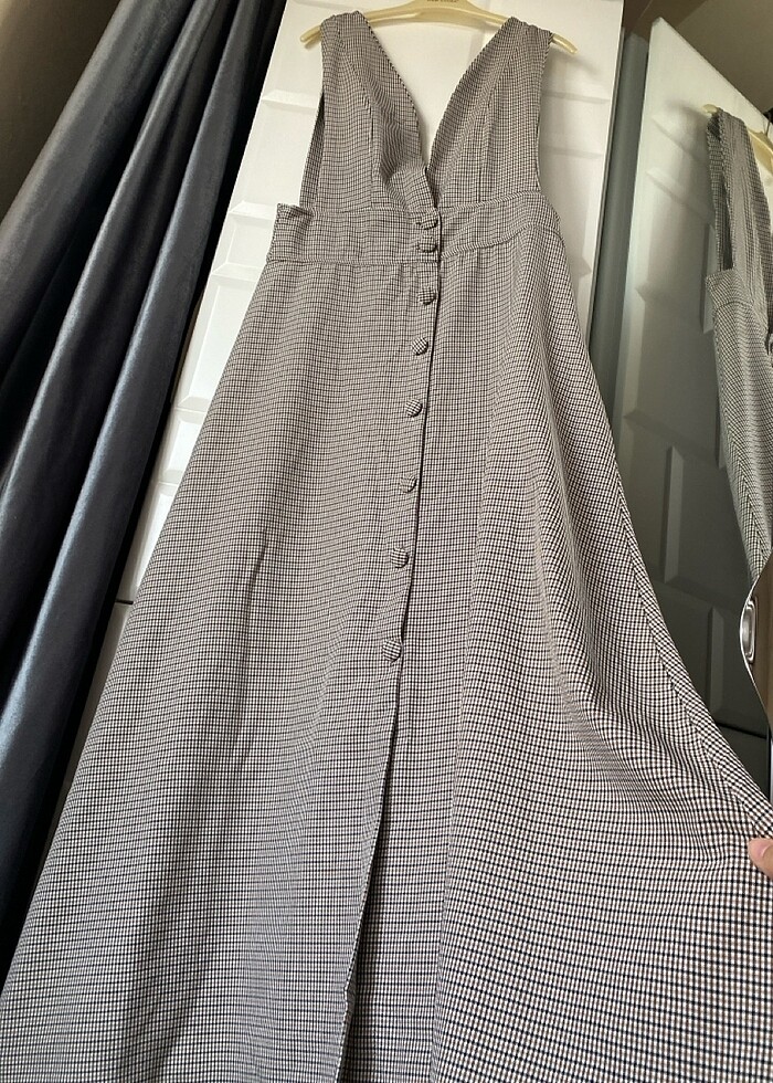 Vintage kareli jile - Görsel 2