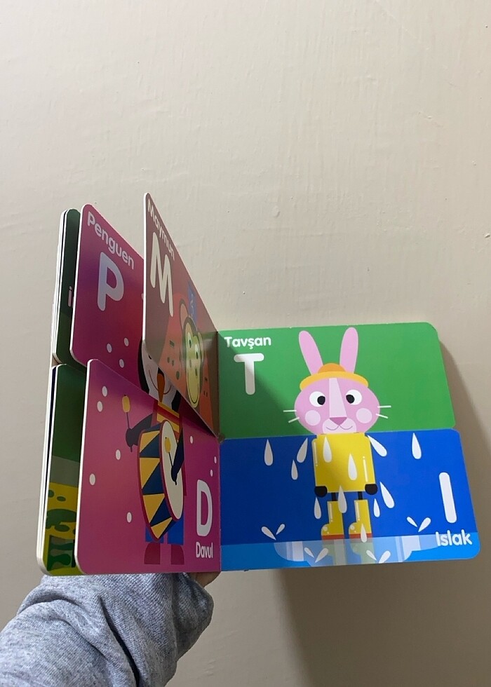 Karıştır değiştir alfabe bebek kitabı - Görsel 2