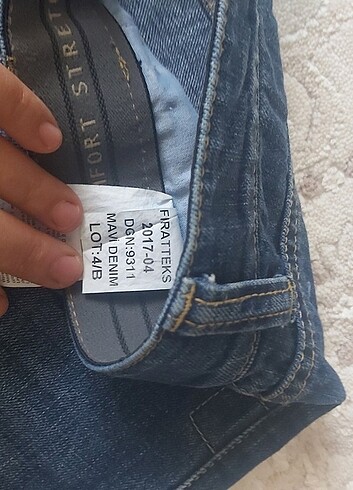 32 Beden Erkek kot pantolon sıfır ayarında