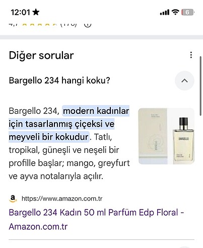 Diğer Bargello 234 ve 160 parfüm