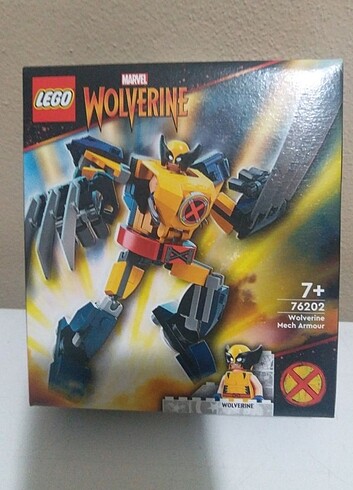 Lego Wolverine kapalı ambalajında 