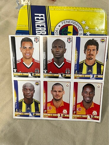 Panini update sticker lot