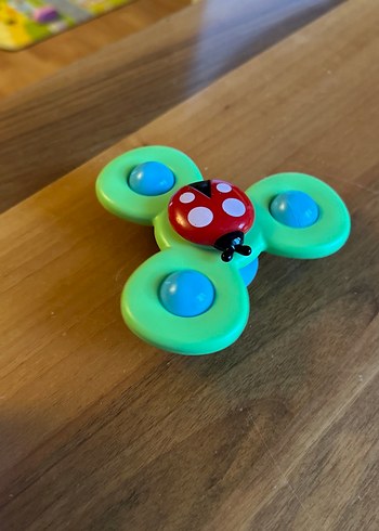 Uğur Böceği Figürlü Renkli Fidget Spinner - Görsel 4