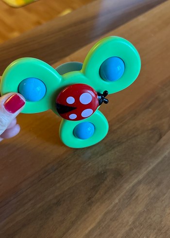 Uğur Böceği Figürlü Renkli Fidget Spinner - Görsel 3