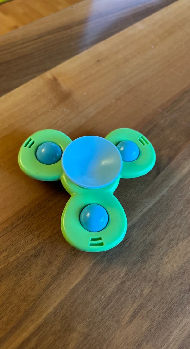 Uğur Böceği Figürlü Renkli Fidget Spinner - Görsel 2