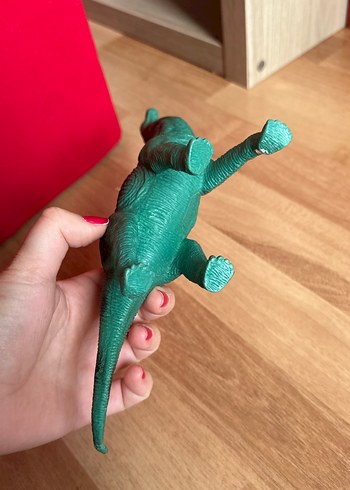 Turkuaz Renkli Dinozor Figürü - Görsel 2