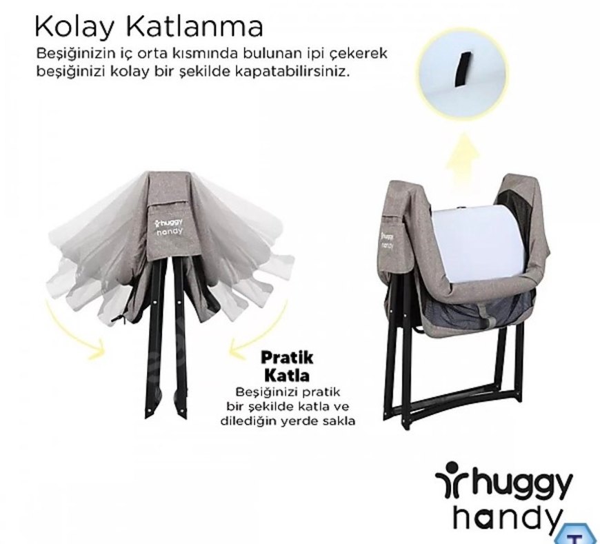 Huggy Handy Pratik Beşik - Görsel 4