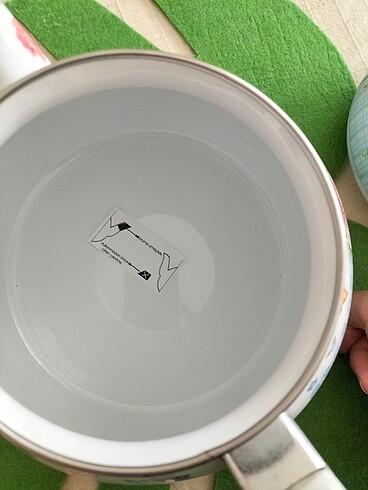 Emaye porselen çaydanlık - Görsel 2