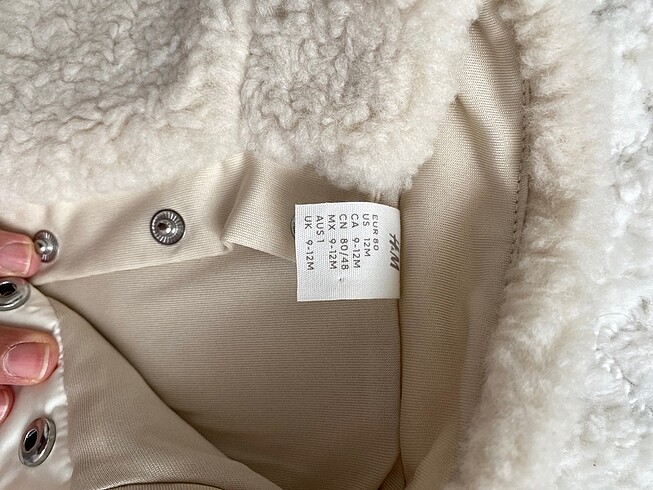 Hm peluş sweatshirt