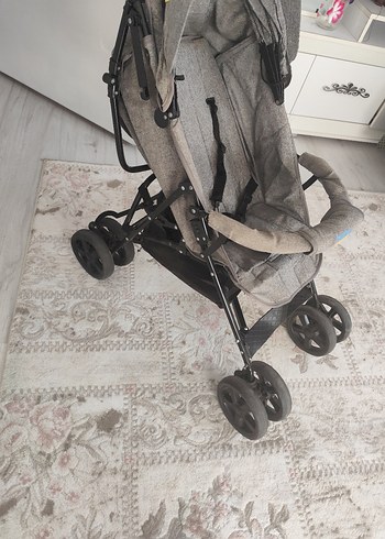 Kraft baston Bebek Arabası Gri Bebek Arabası Hafif ve Katlanabilir