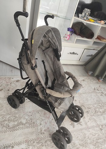Diğer Beden baston Bebek Arabası Gri Bebek Arabası Hafif ve Katlanabilir