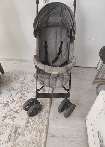 Diğer Beden gri Renk baston Bebek Arabası Gri Bebek Arabası Hafif ve Katlanabilir