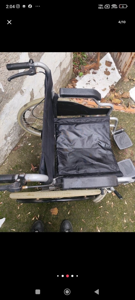 engelli arabası tekerlekli sandalye - Görsel 4