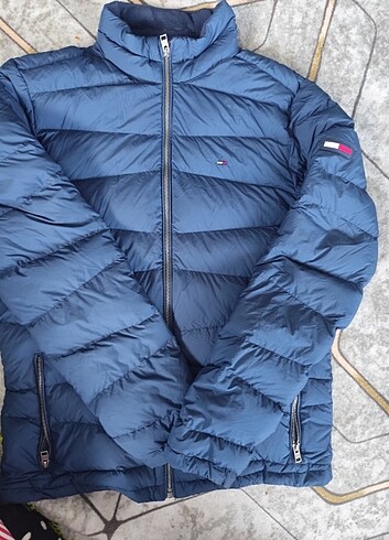 Tommy Hilfiger orjinal mont cof taraflı iki mont giyimi mevcut 