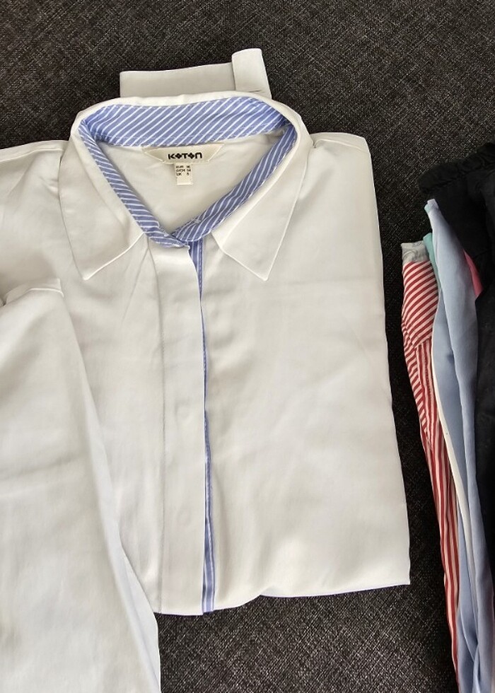 Beyaz gömlek - Görsel 3