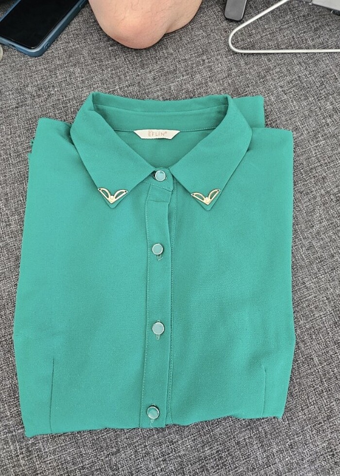 Yesil gomlek - Görsel 3