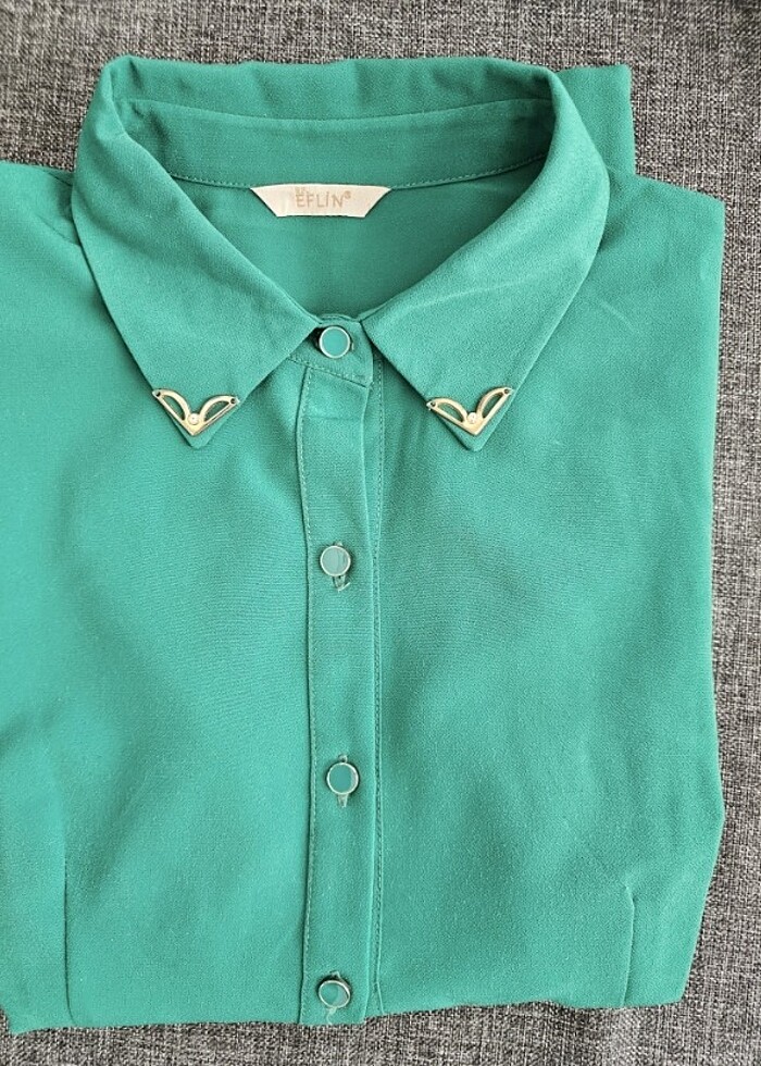 Yesil gomlek - Görsel 4