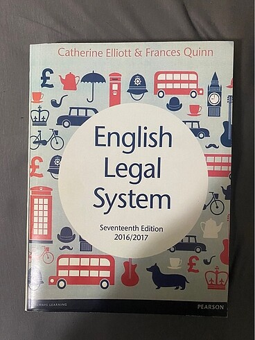 English Legal System hukuk kitabı
