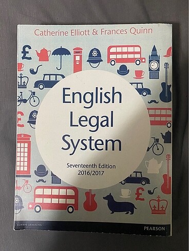 English Legal System hukuk kitabı