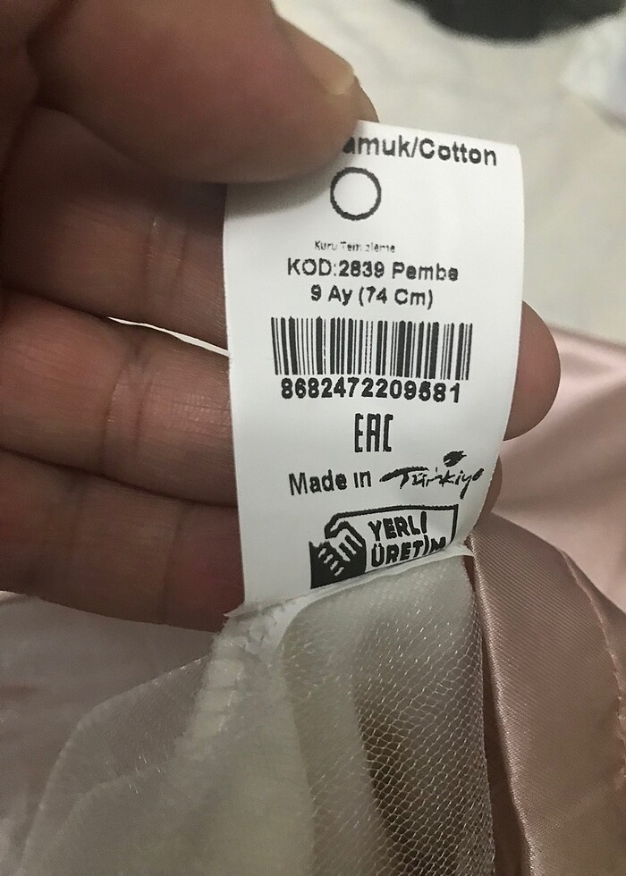 Bebek abiye - Görsel 4