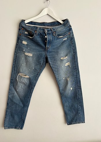Levis Mavi Yikamali Rahat Kesim Jean
