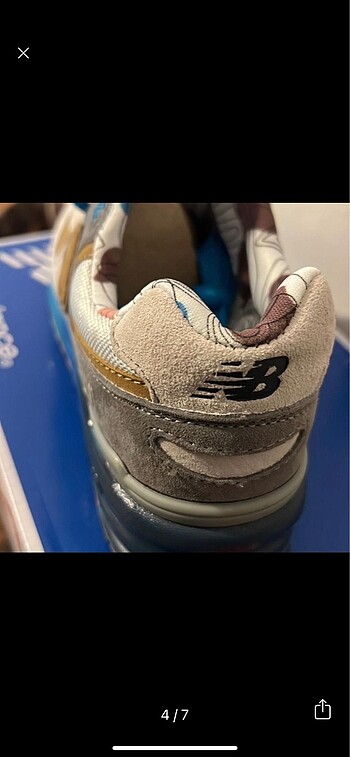 39 Beden kahverengi Renk New balance ayakkabı