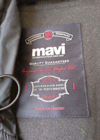 Mavi Jeans füme yağmurluk