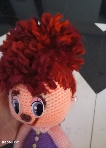 Renkli Örgü Bebek Oyuncak - Görsel 4