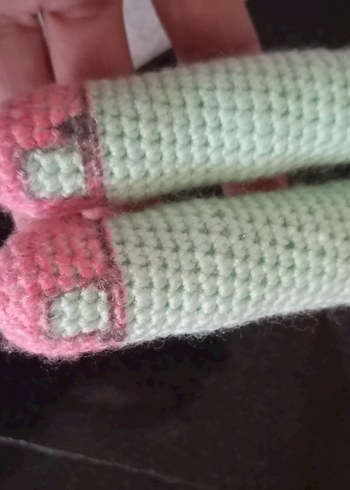 Renkli Örgü Bebek Oyuncak - Görsel 8