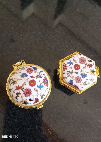 Çiçek Desenli Vintage - Görsel 2