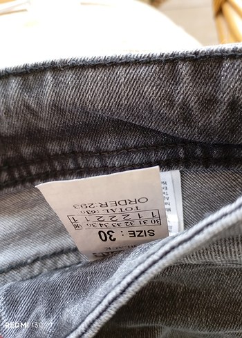 Gri Erkek Denim Pantolon - Görsel 8