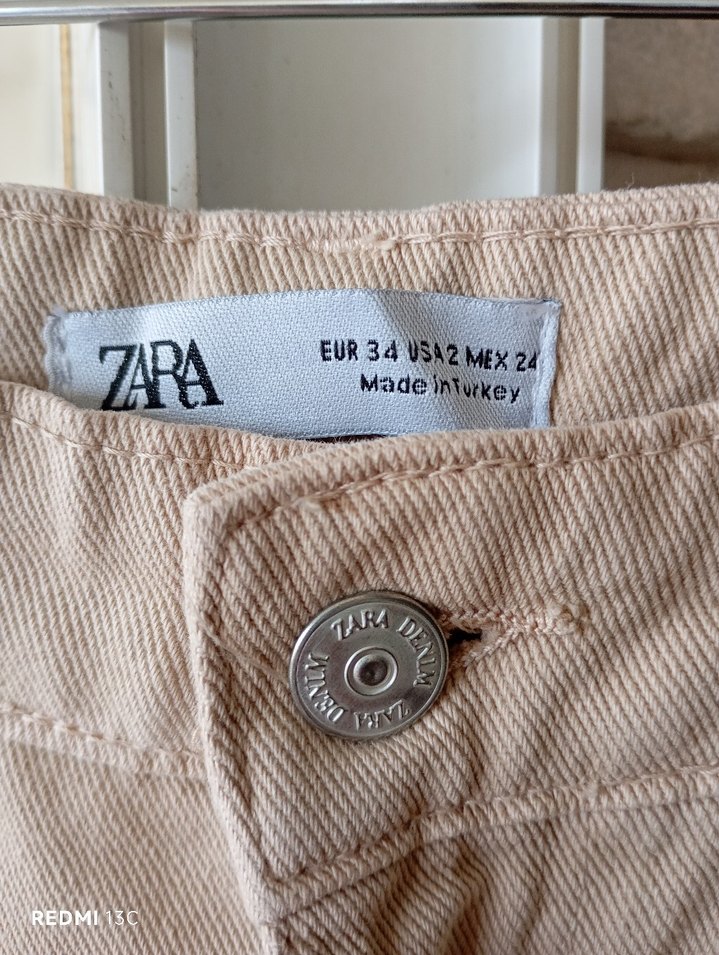 Bej Kadın Regular Fit Midi Pantolon - Görsel 2